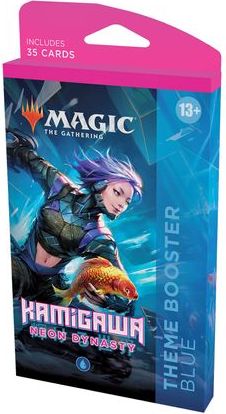 Wizards of the Coast Magic The Gathering: Kamigawa Neon Dynasty Theme Booster Barva: Zelená - obrázek 3