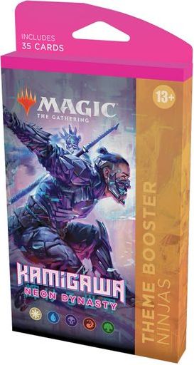 Wizards of the Coast Magic The Gathering: Kamigawa Neon Dynasty Theme Booster Barva: Zelená - obrázek 6