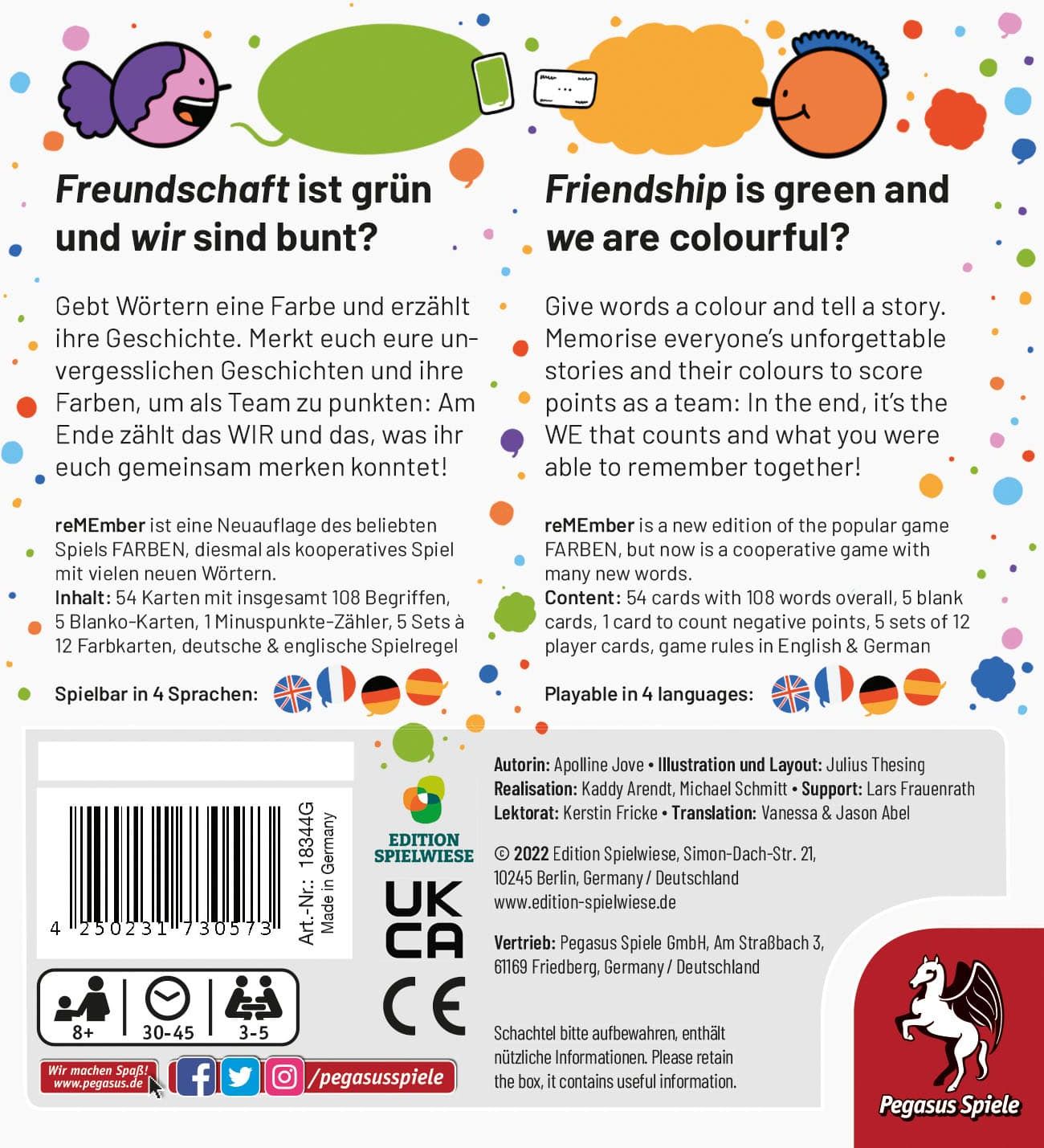 Pegasus Spiele reMEmber - obrázek 2