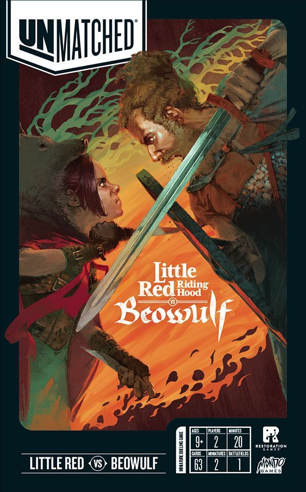 Restoration Games Unmatched: Beowulf vs. Little Red Riding Hood - obrázek 1
