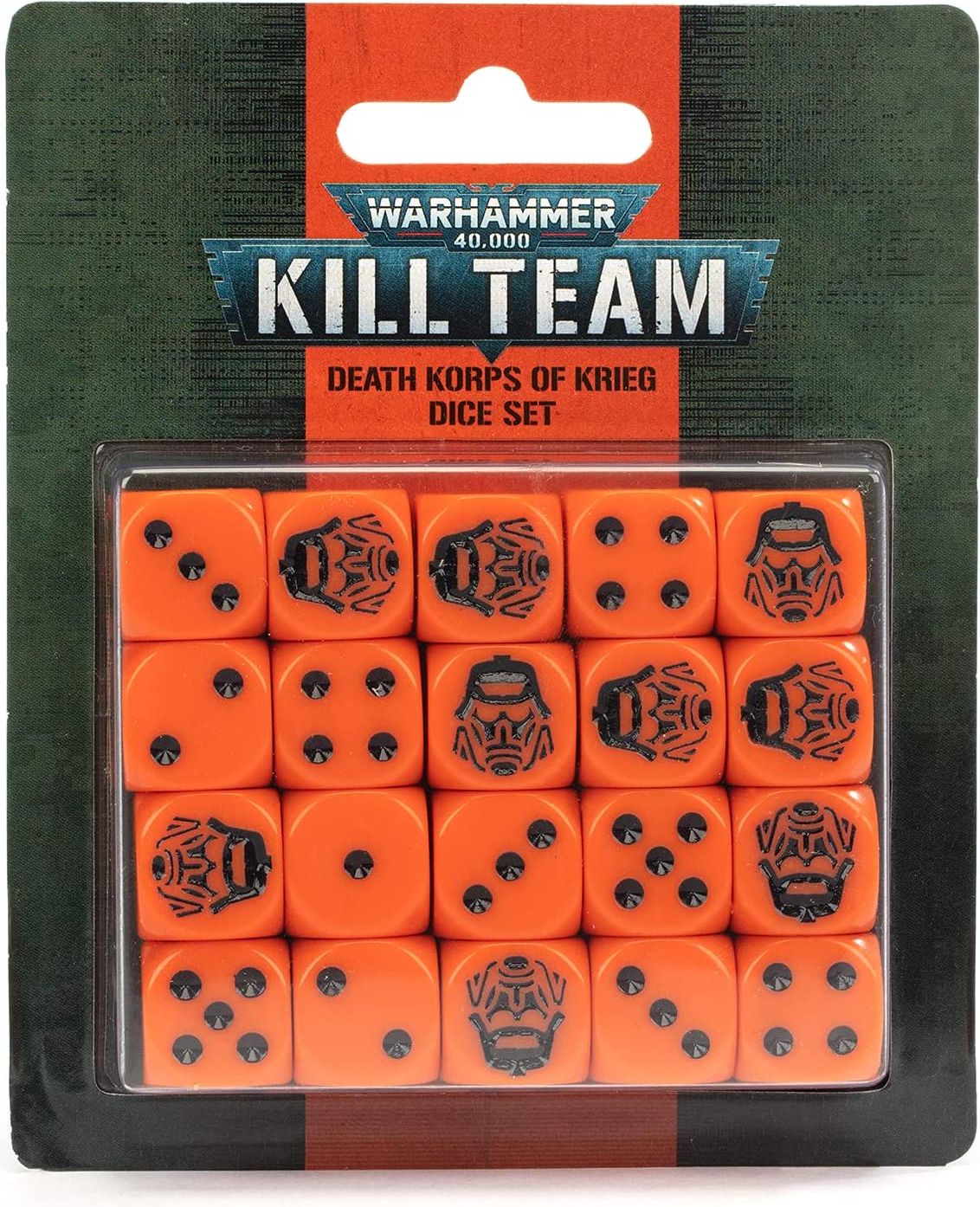 Games Workshop Kill Team Death Korps of Krieg Dice Set (Warhammer 40k) - obrázek 1