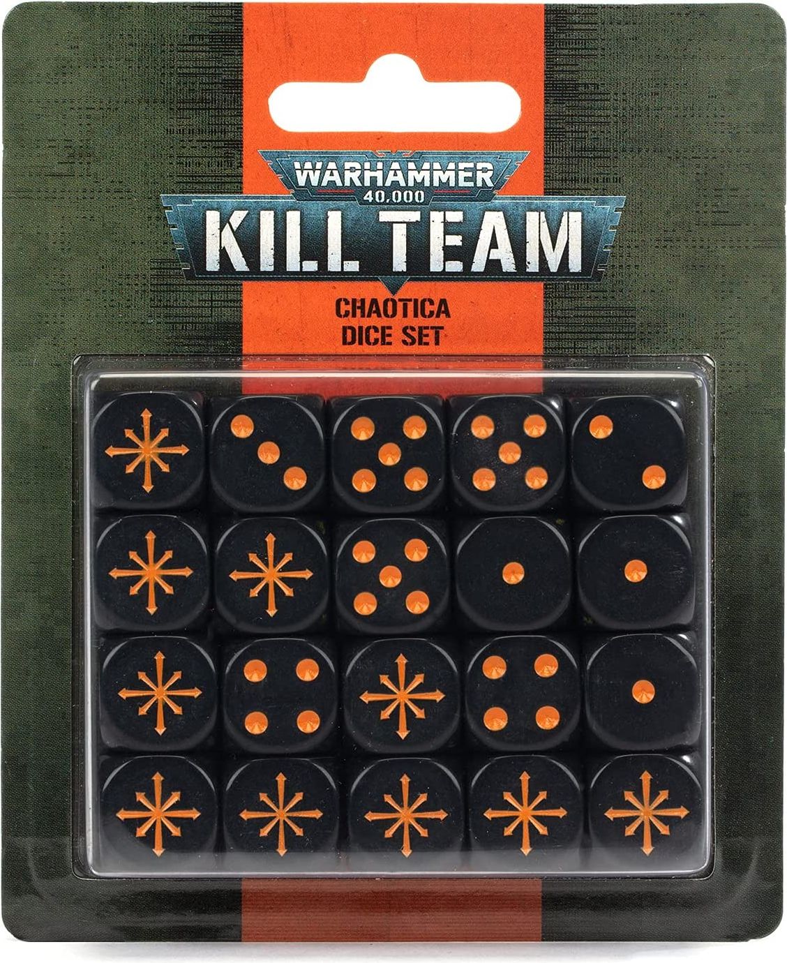 Games Workshop Kill Team Chaotica Dice Set (Warhammer 40k) - obrázek 1