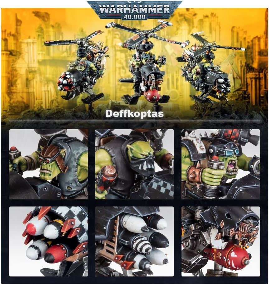 Games Workshop Deffkoptas (Warhammer 40,000) - obrázek 2