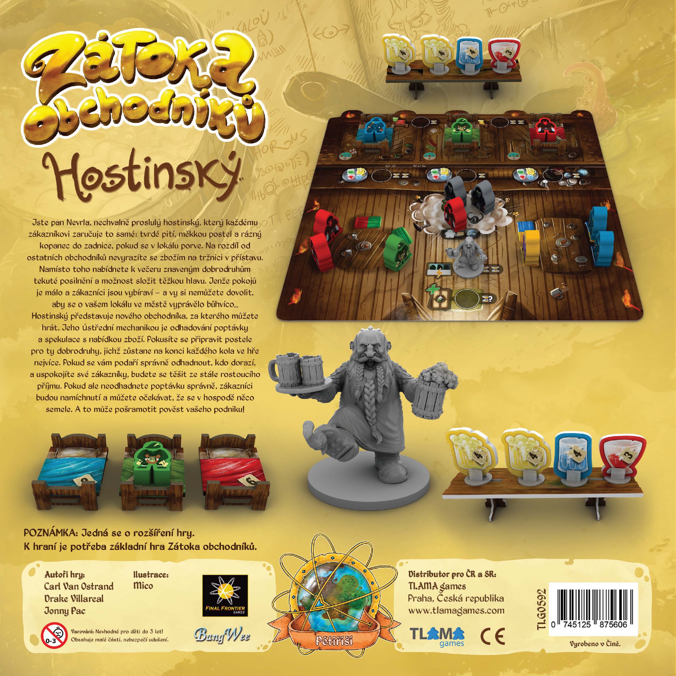 TLAMA games Zátoka Obchodníků - Hostinský - obrázek 3