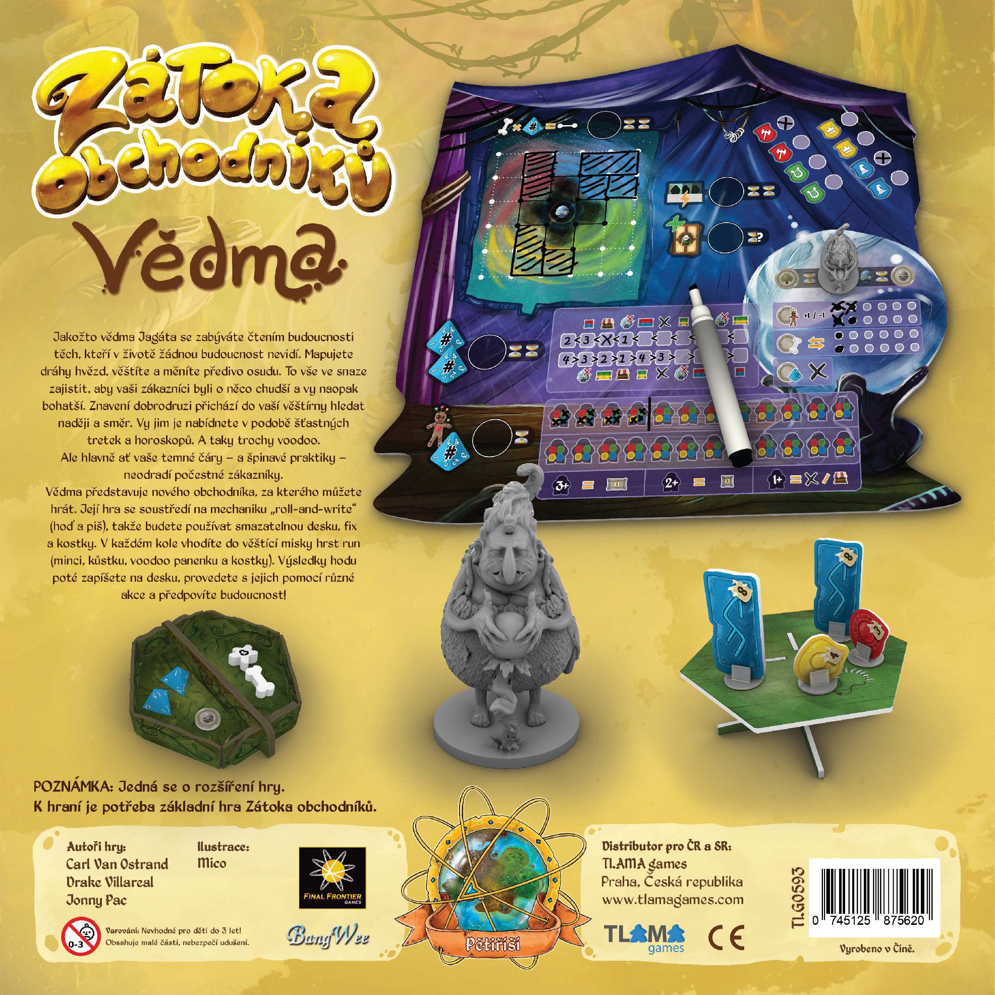 TLAMA games Zátoka Obchodníků - Vědma - obrázek 3