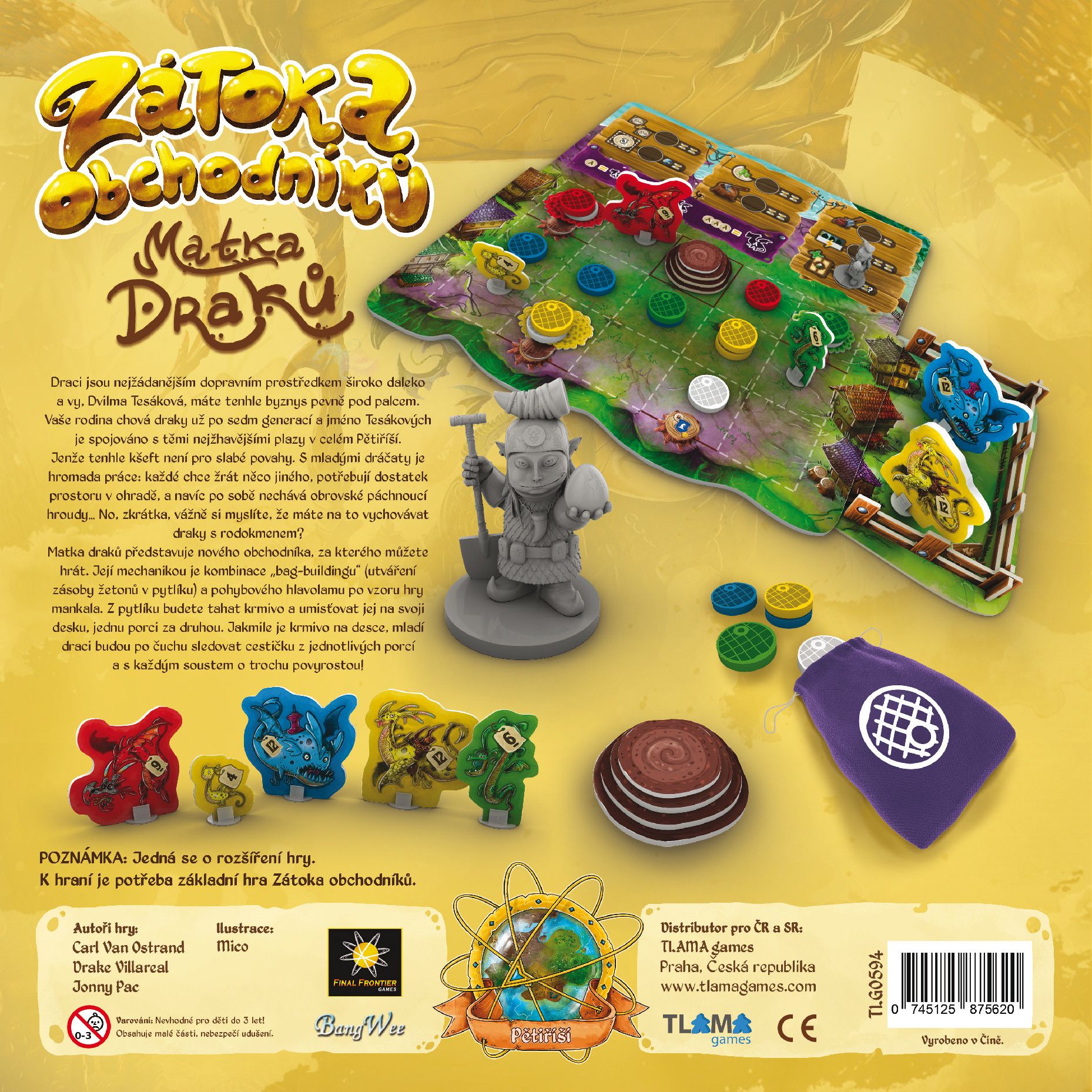 TLAMA games Zátoka Obchodníků - Matka draků - obrázek 3
