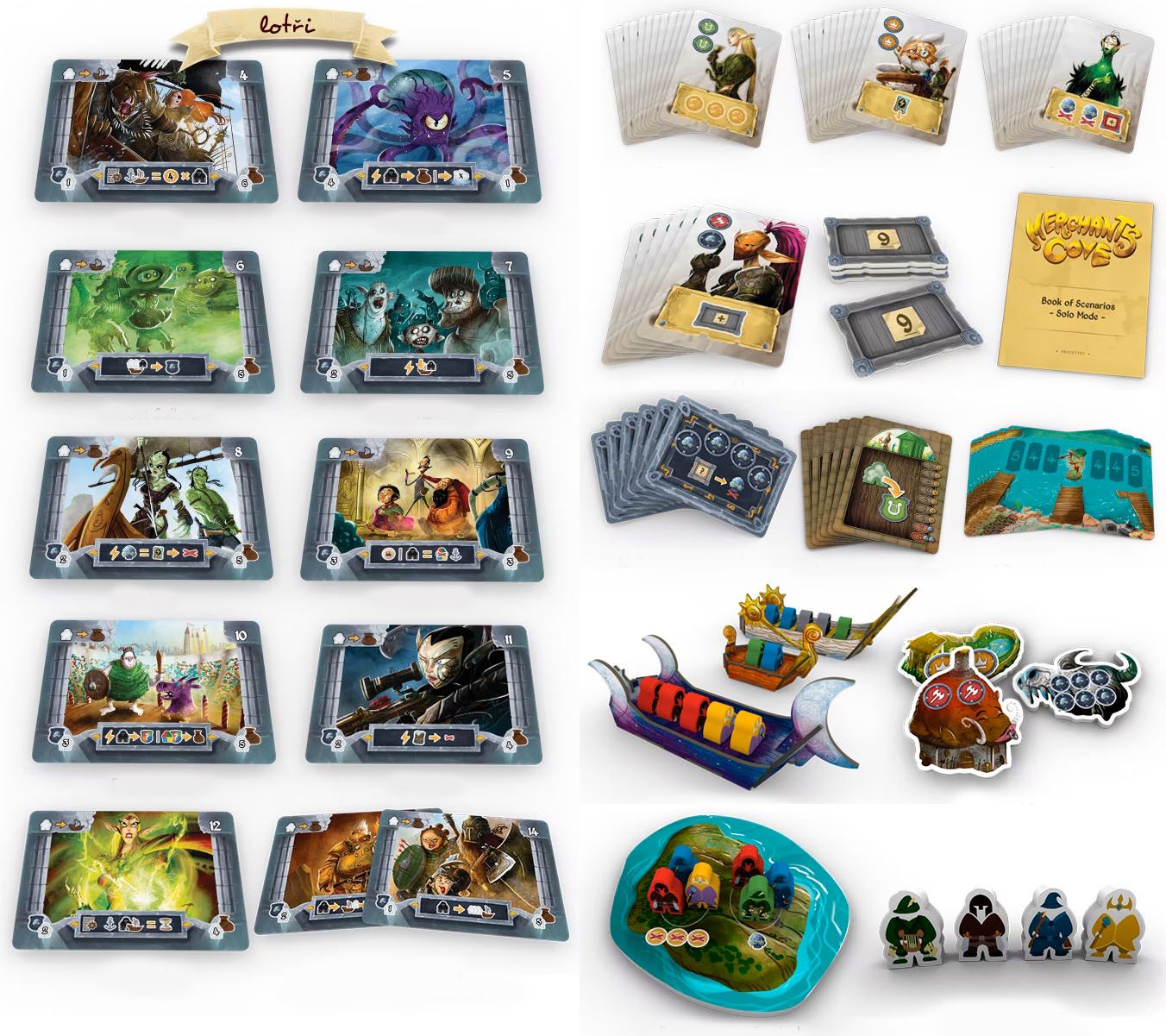 TLAMA games Zátoka Obchodníků komplet - obrázek 13