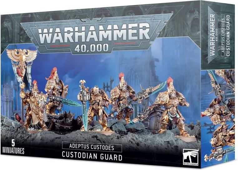 Games Workshop Warhammer 40,000 - Custodian Guard Squad - obrázek 1