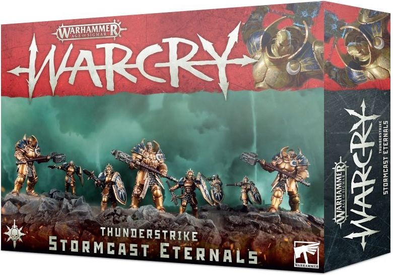 Games Workshop Age of Sigmar: Warcry - Thunderstrike Stormcast Eternals (8 figurek) - obrázek 1