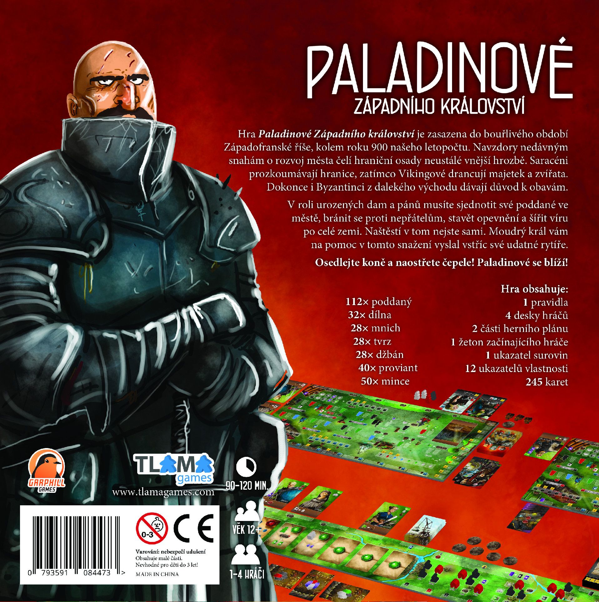 TLAMA games Paladinové Západního království komplet - obrázek 4