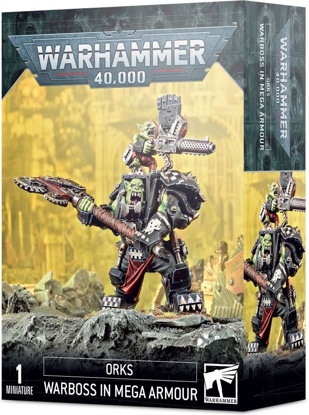 Games Workshop Warhammer 40,000 - Warboss in Mega Armour - obrázek 1