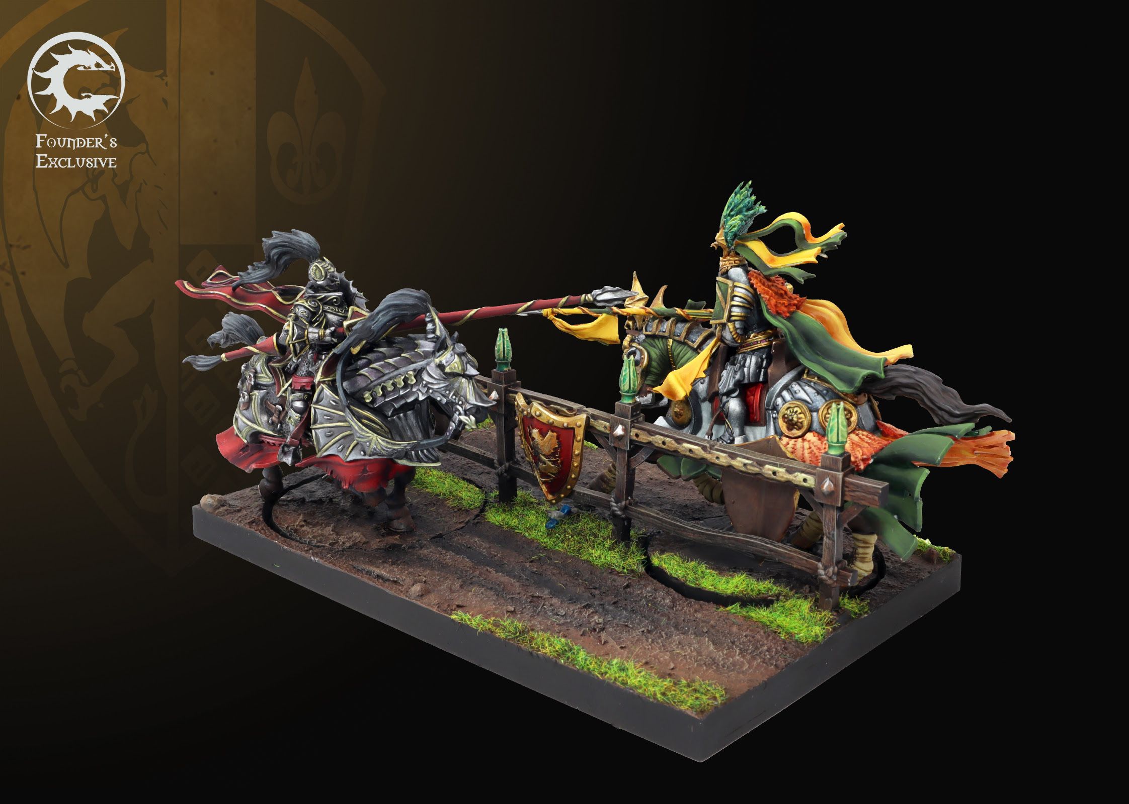 Para Bellum Wargames Conquest Hundred Kingdoms: Founder's Exclusive 2021 The Joust - obrázek 2