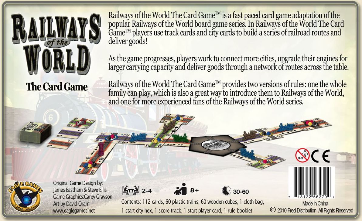 Eagle-Gryphon Games Railways of the World: The Card Game - obrázek 2