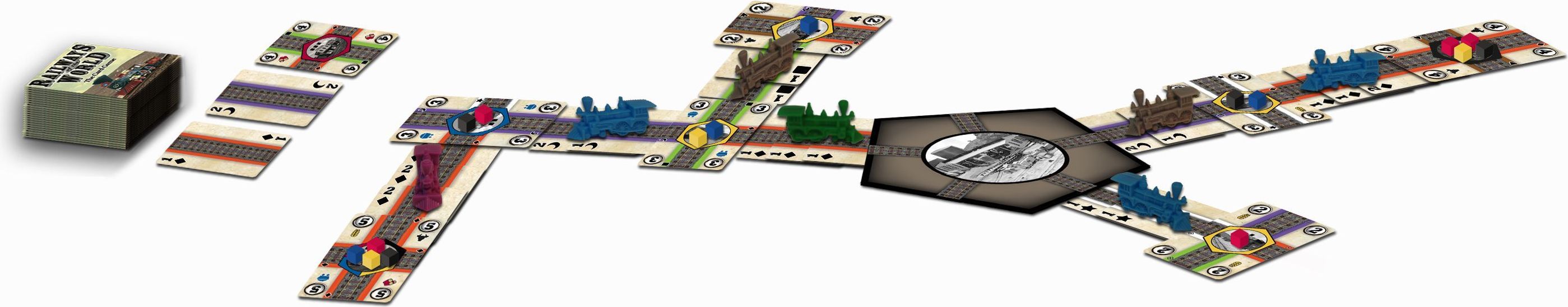Eagle-Gryphon Games Railways of the World: The Card Game - obrázek 3