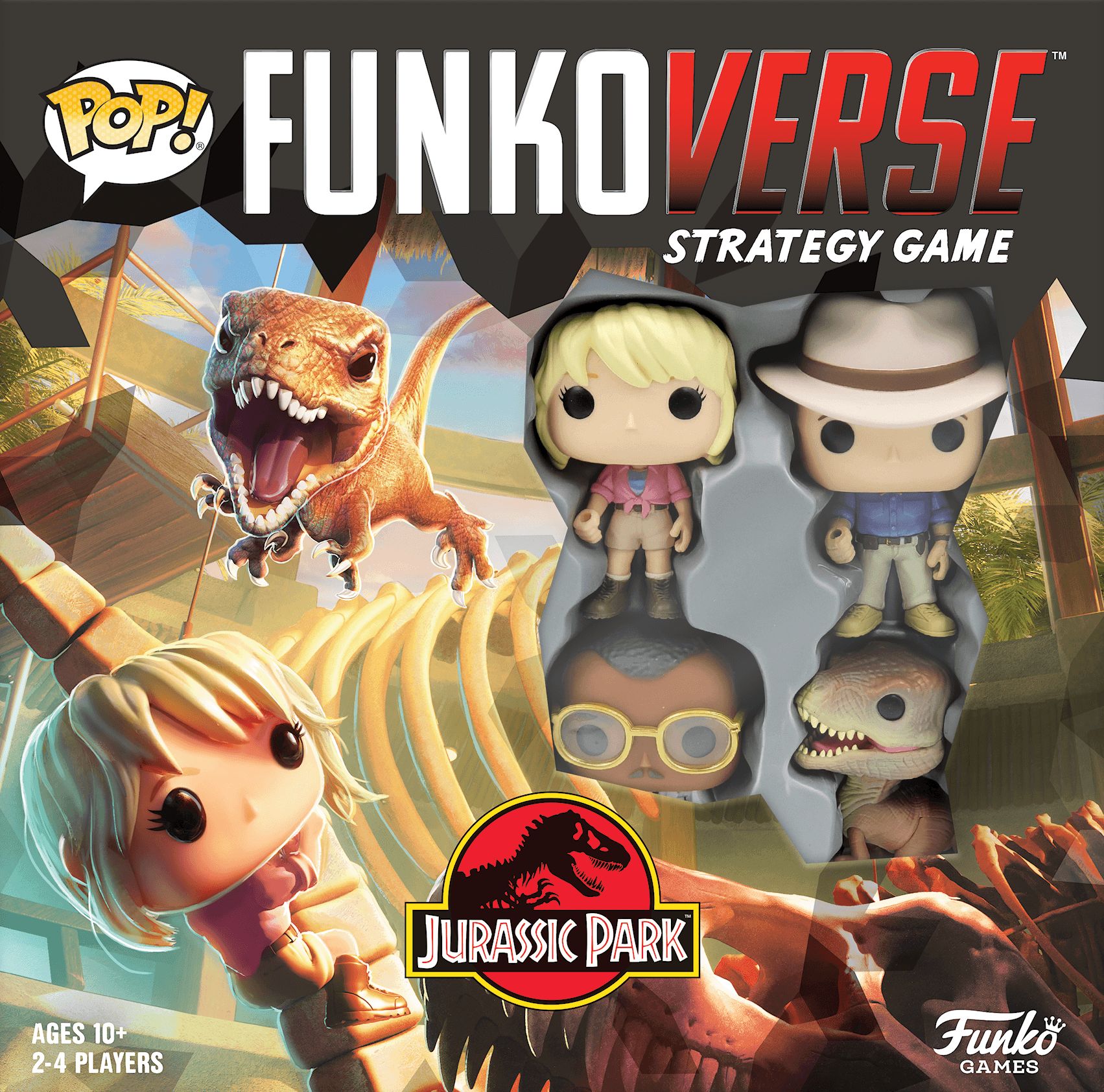 FunkoPop Funkoverse Strategy Game: Jurassic Park 100 - obrázek 1