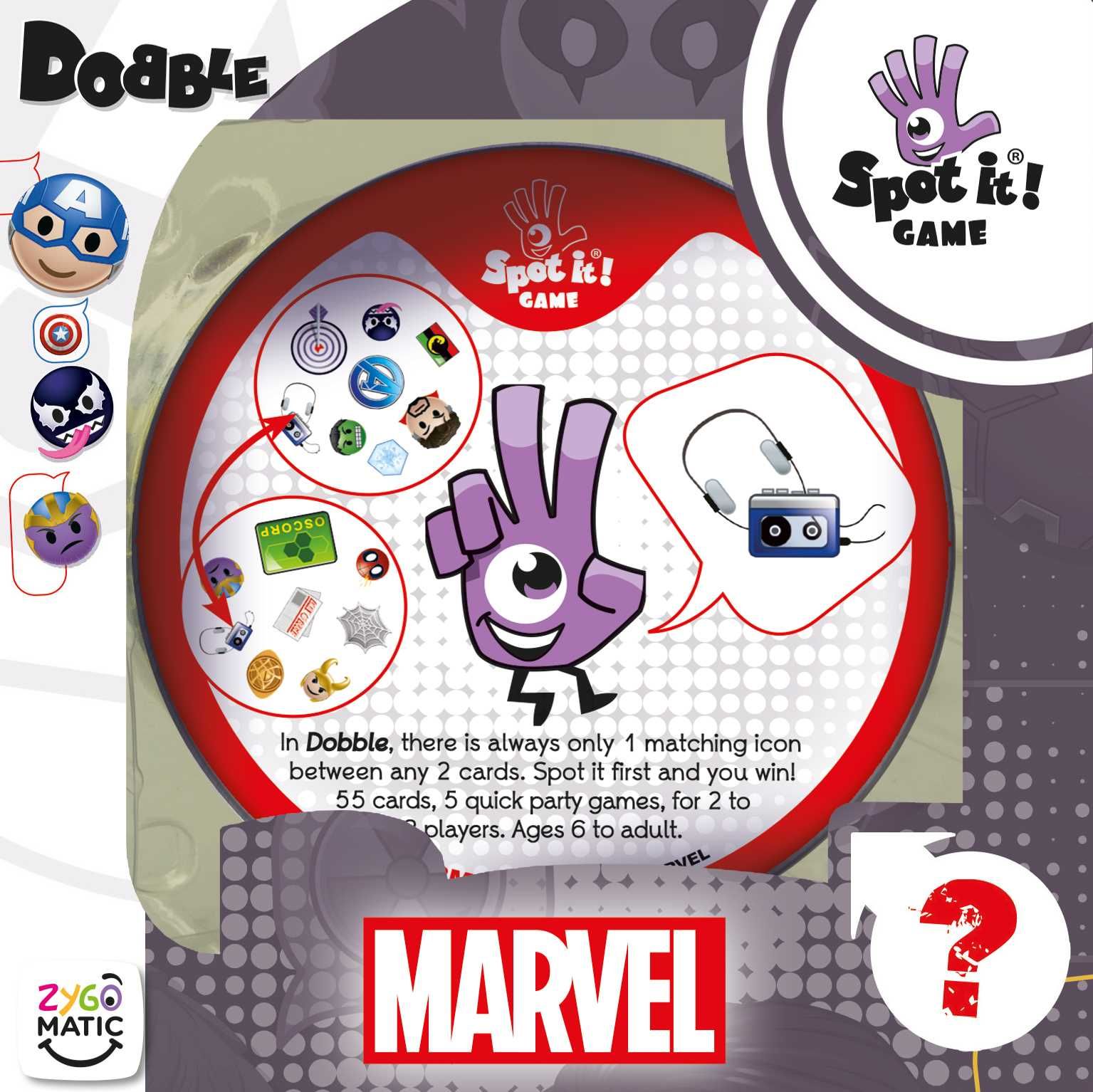 Asmodee Dobble Marvel Emoji - obrázek 2