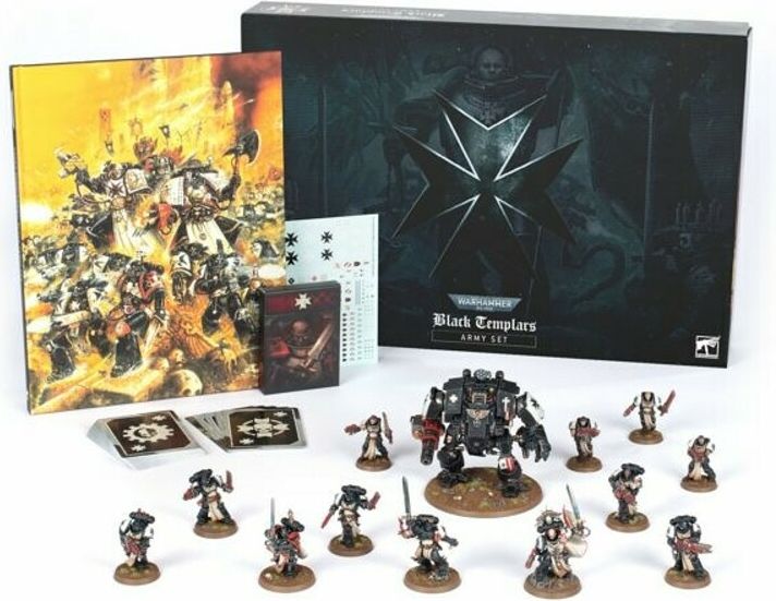 Games Workshop Warhammer 40000: Black Templars Army Set - obrázek 1