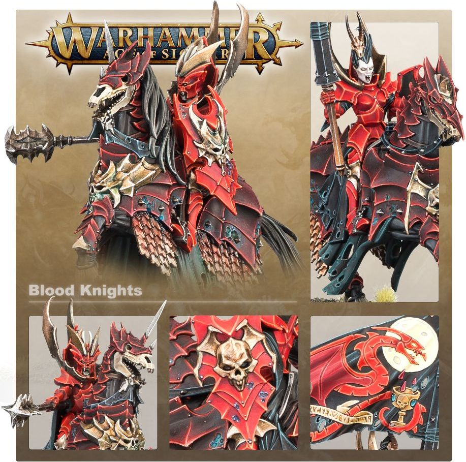 Games Workshop Warhammer Age of Sigmar: Blood Knights - obrázek 2