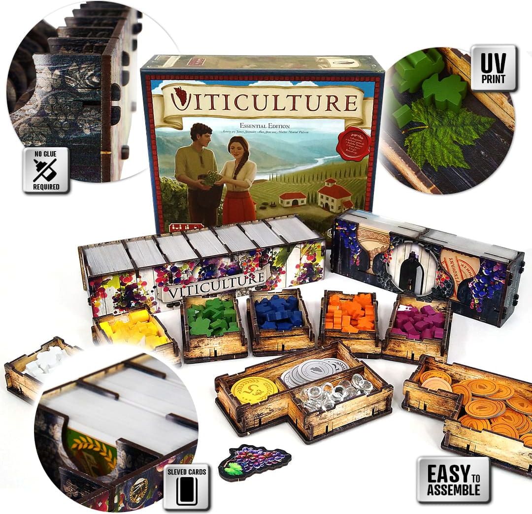 e-Raptor Viticulture Essential Edition + Expansions UV Print Insert - obrázek 1