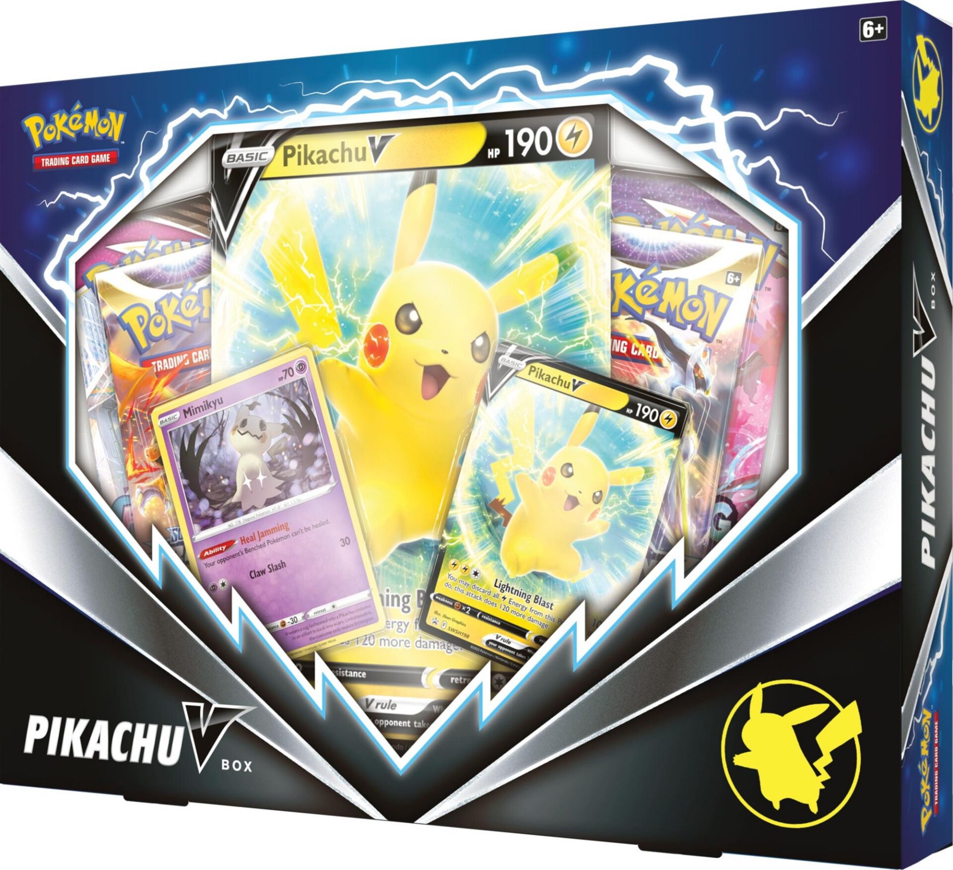 Nintendo Pokémon TCG: Sword & Shield - Pikachu V Box - obrázek 1