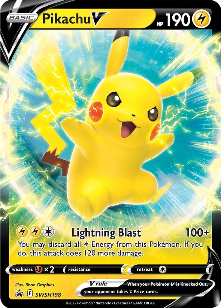 Nintendo Pokémon TCG: Sword & Shield - Pikachu V Box - obrázek 3