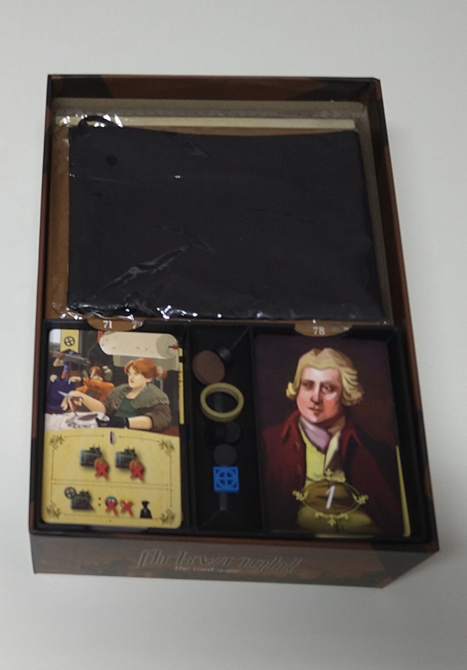 3D tisk Podřipsko Arkwright: Karetní hra Insert (černý) - obrázek 1