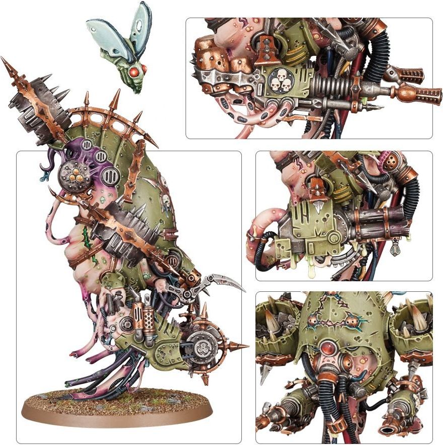 Games Workshop Foetid Bloat-drone (Warhammer 40000) - obrázek 3