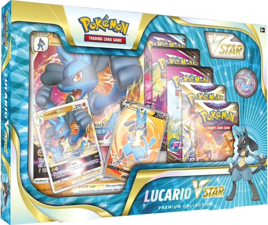 Nintendo Pokémon TCG: Lucario V Star Premium Collection - obrázek 1