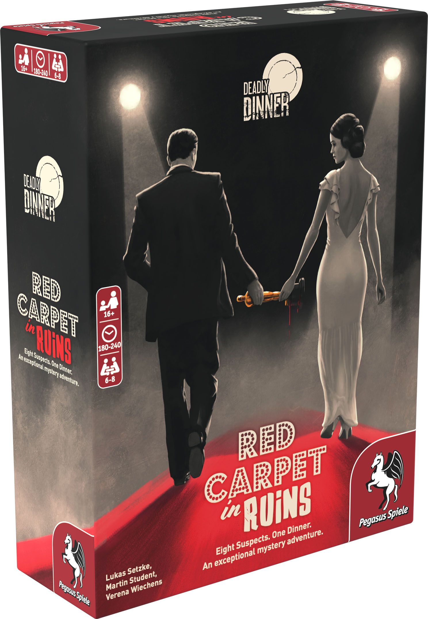 Pegasus Spiele Deadly Dinner – Red Carpet in Ruins - obrázek 1