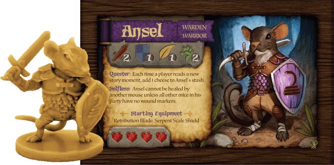 Plaid Hat Games Mice and Mystics: Downwood Tales - obrázek 4