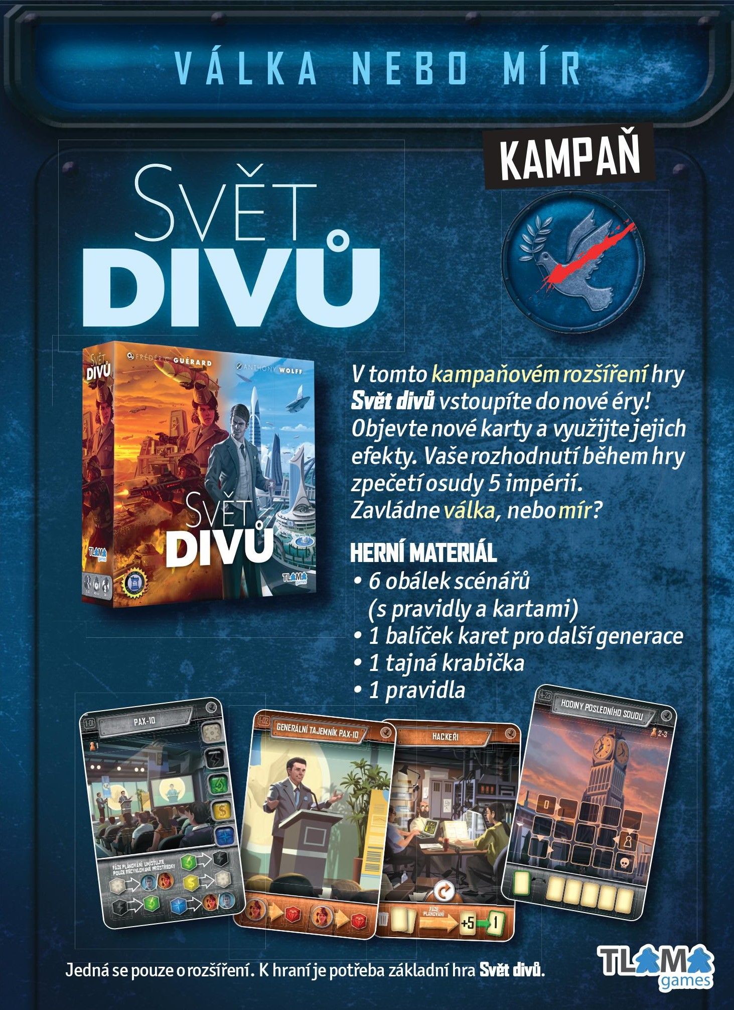 TLAMA games Svět divů: Válka nebo mír - obrázek 3
