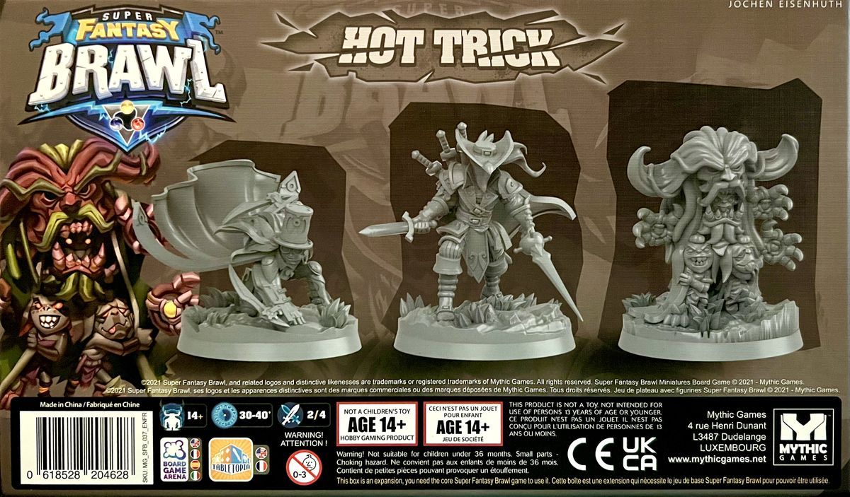 Mythic Games Super Fantasy Brawl - Hot Trick Expansion - obrázek 2