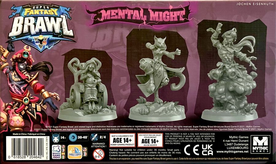 Mythic Games Super Fantasy Brawl - Mental Might Expansion - obrázek 2