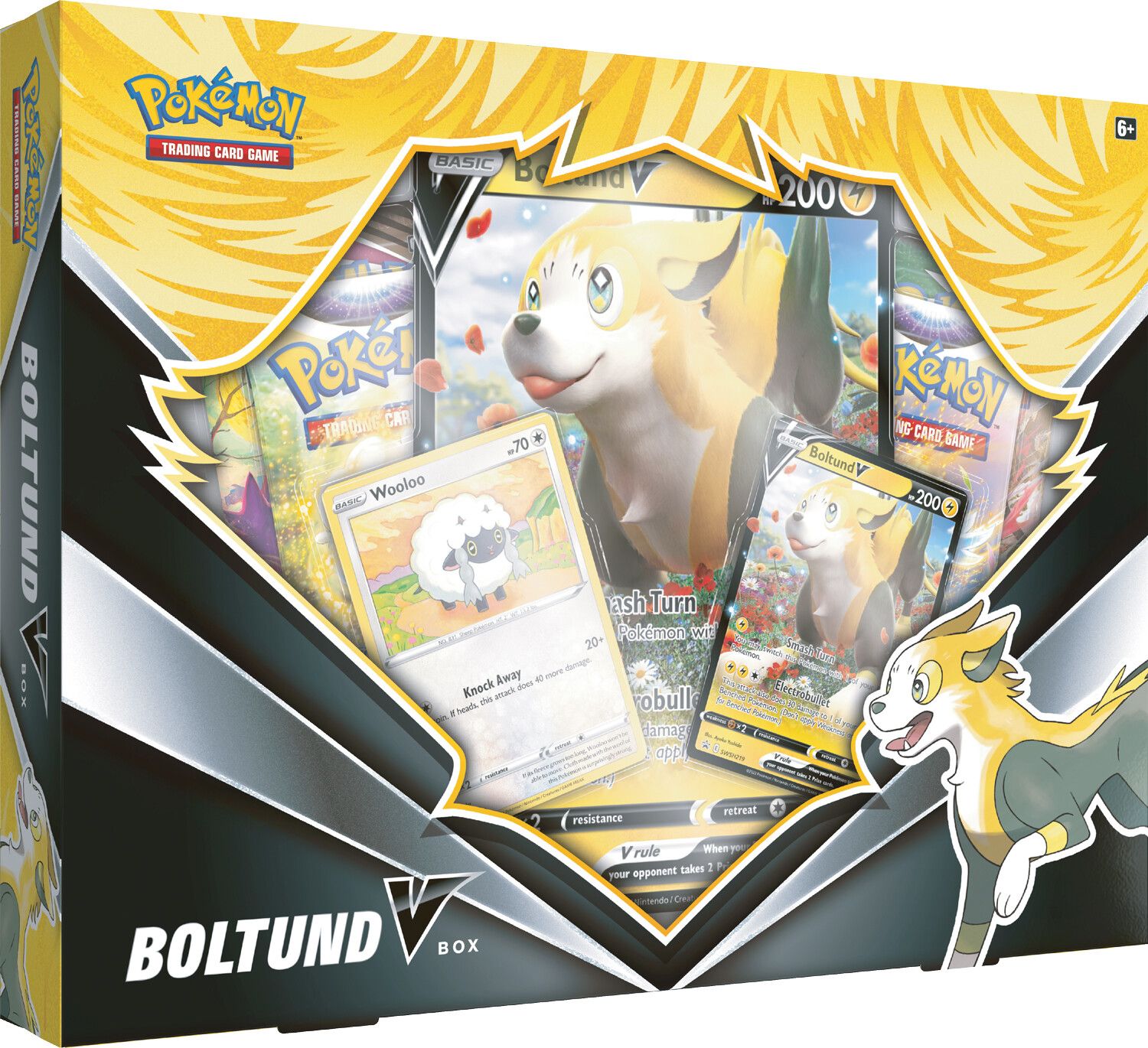 Nintendo Pokémon TCG: Boltund V Box - obrázek 1