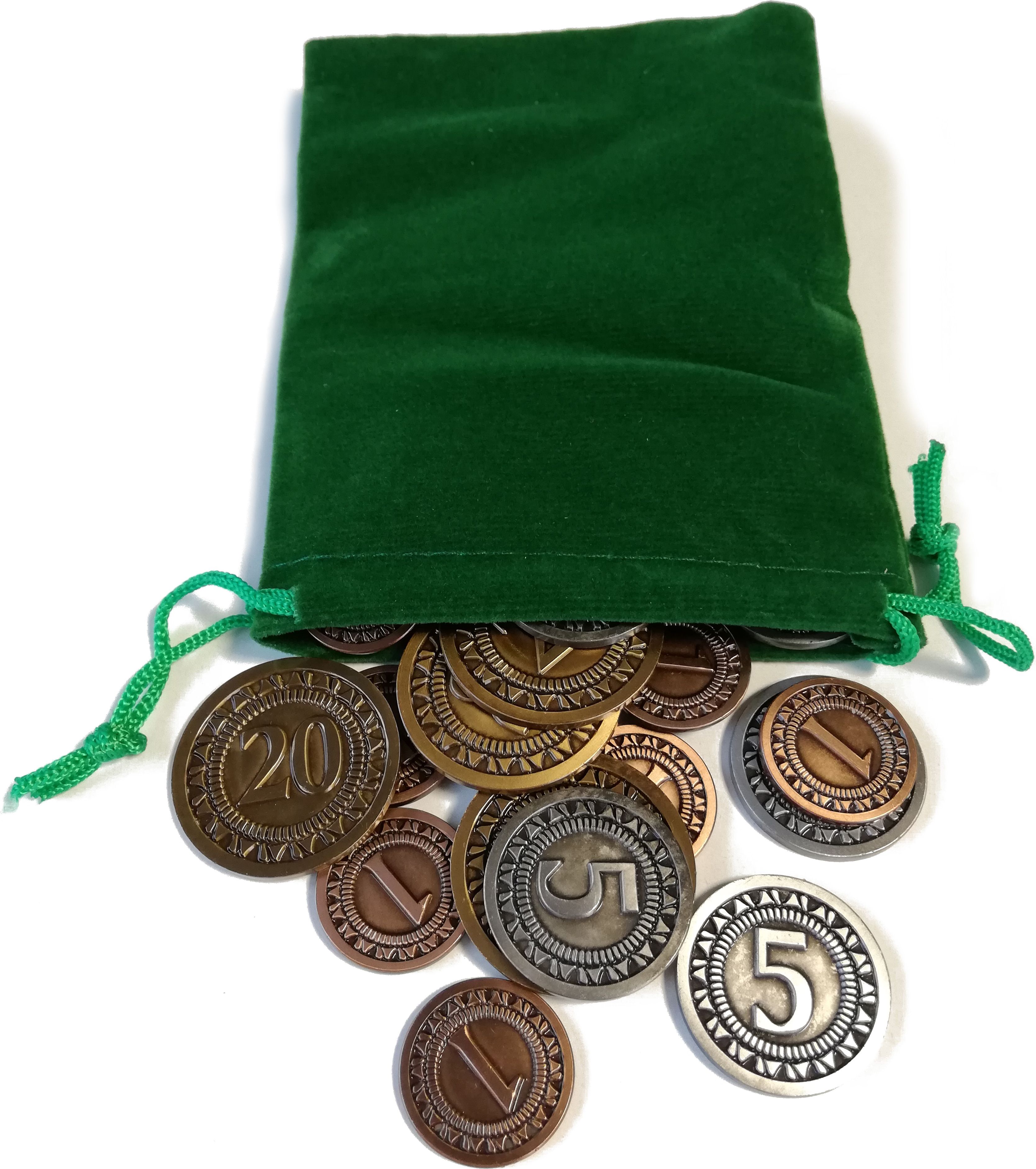 TLAMA games Semišový pytlík 7 x 9 cm (více barev) Barva: Hnědá - obrázek 2