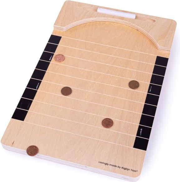 Bigjigs Toys Cvrnkaná s mincemi Penny Push - obrázek 1