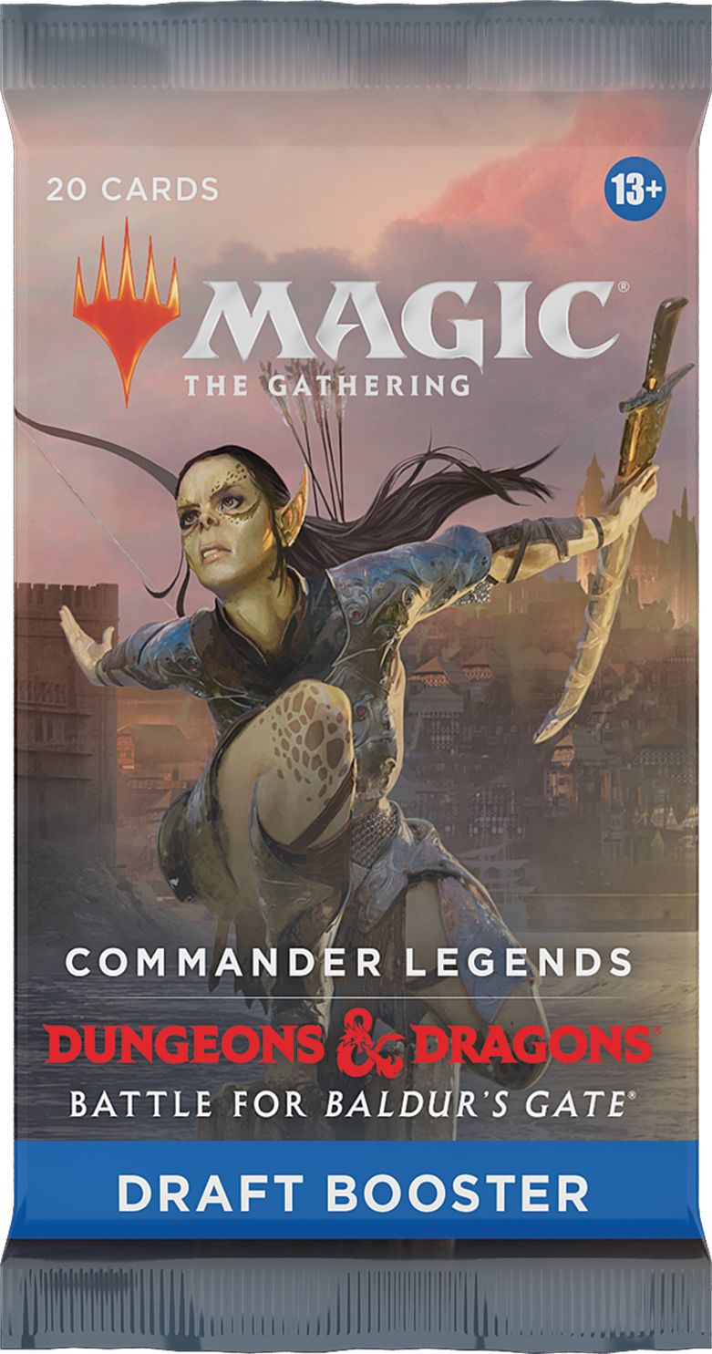 Wizards of the Coast Magic The Gathering - Commander Legends Battle for Baldur's Gate Draft Booster - obrázek 1
