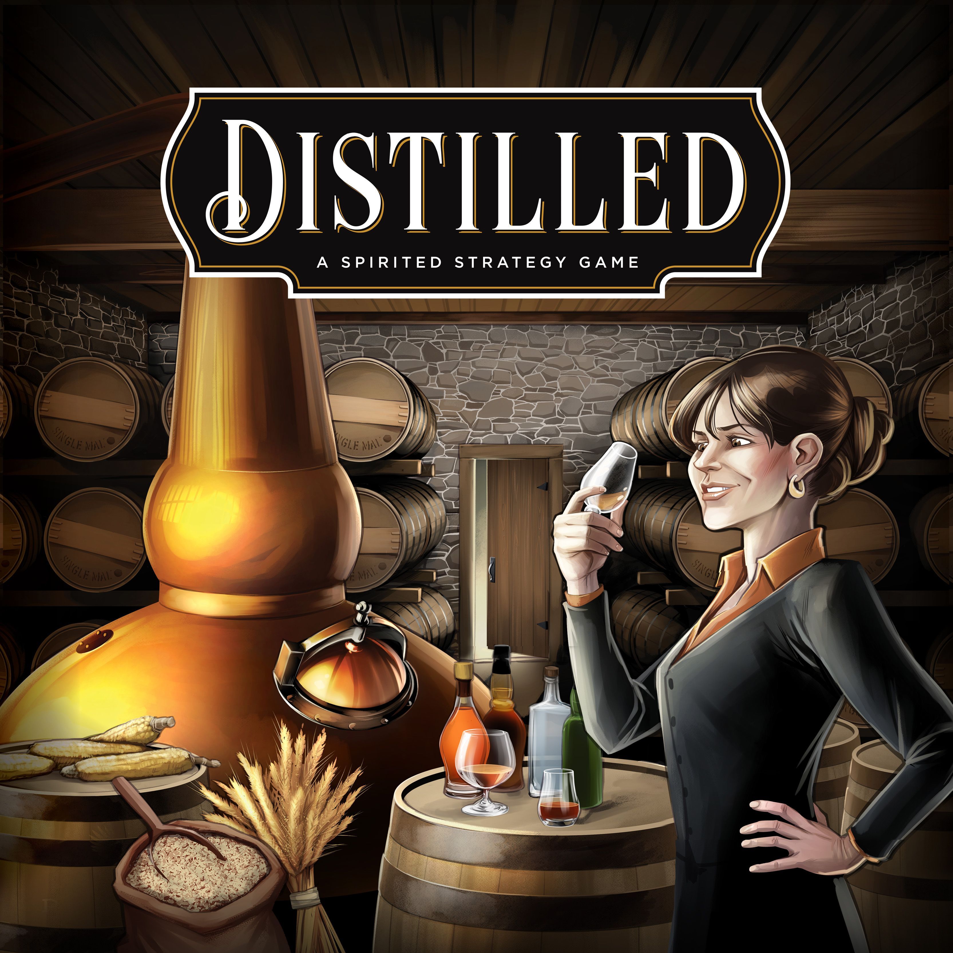 Paverson Games Distilled: A Spirited Strategy Game - obrázek 1