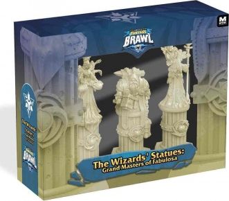 Mythic Games Super Fantasy Brawl - The Wizards' Statues Expansion - obrázek 1