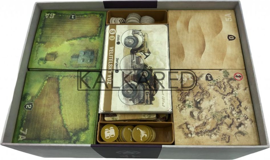 Kalkared Insert Odhodlaní Normandie + Afrika Varianta: Oboje - obrázek 2