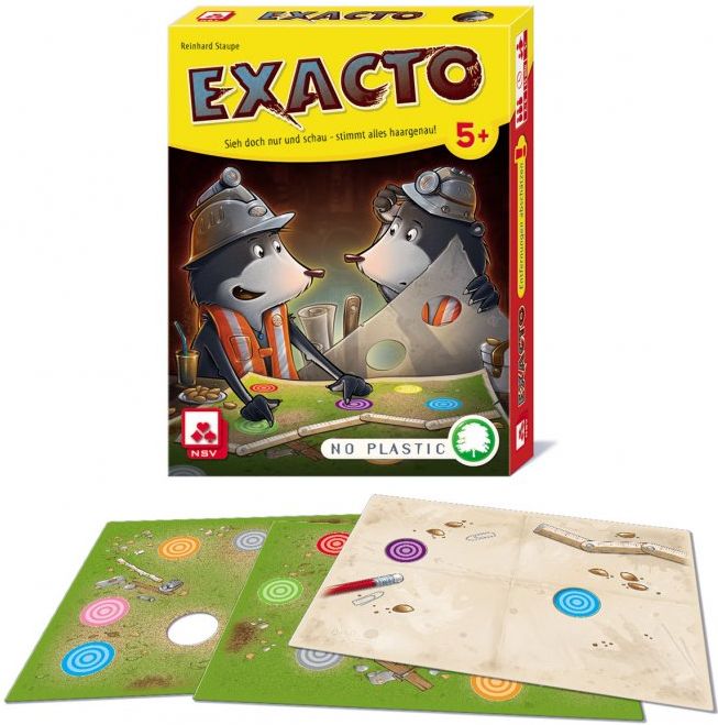 NSV (Nürnberger-Spielkarten-Verlag) Exacto - odhad vzdáleností - obrázek 2