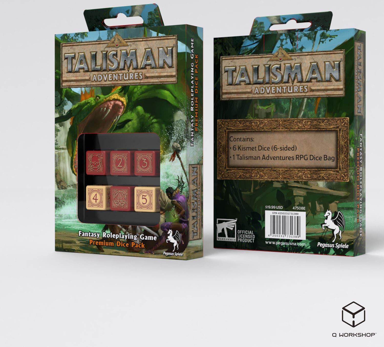 Pegasus Spiele Talisman Adventures RPG Premium Dice Pack - obrázek 1