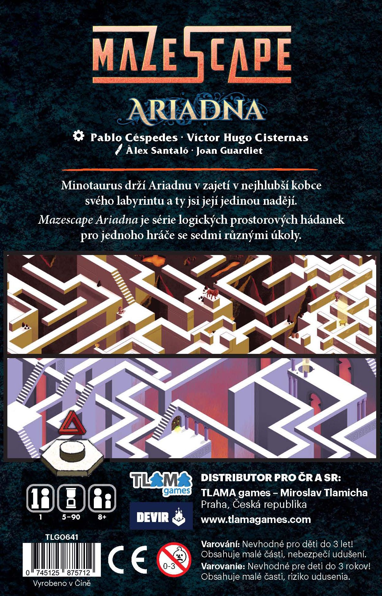 TLAMA games Mazescape: Ariadna - obrázek 3