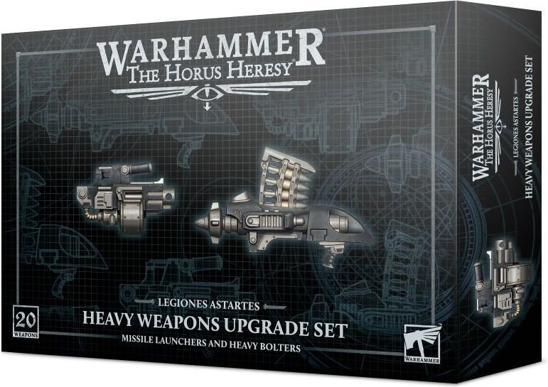 Games Workshop Warhammer 40,000: Heavy Weapons Upgrade Set – Missile Launchers and Heavy Bolters - obrázek 1