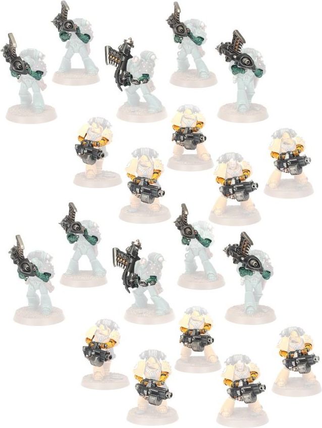 Games Workshop Warhammer 40,000: Heavy Weapons Upgrade Set – Missile Launchers and Heavy Bolters - obrázek 2