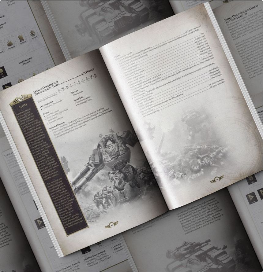 Games Workshop Liber Hereticus – Traitor Legiones Astartes Army Book - obrázek 2