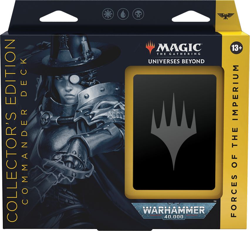 Wizards of the Coast Magic The Gathering: Warhammer 40K Premium Commander Deck Varianta: Forces of the Imperium - obrázek 1
