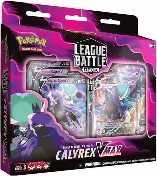Nintendo Pokémon TCG: Ice Rider Calyrex VMAX League Battle Deck Barva: Fialová - obrázek 1