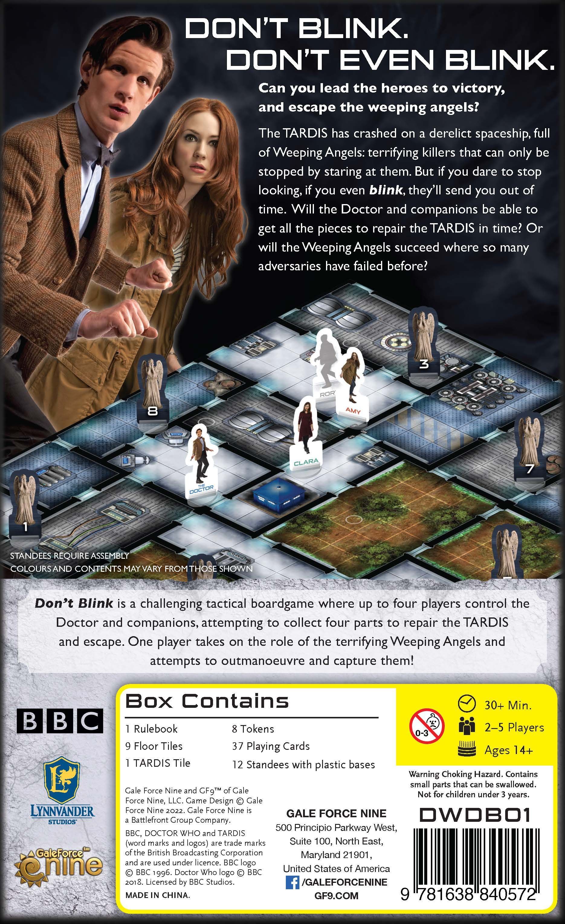 Gale Force Nine Doctor Who: Don't Blink - obrázek 3