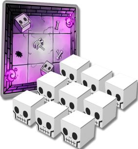 Phase Shift Games Dungeon Drop - Skeleton Skulls - obrázek 1